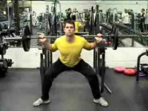 Barbell Sumo Squat exercise