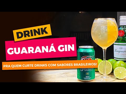 Drink Gin com Guaraná