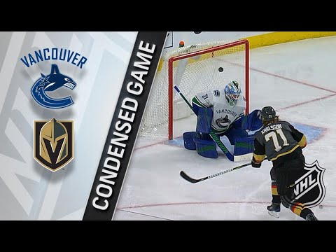 02/23/18 Condensed Game: Canucks @ Golden Knights