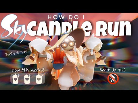 How do I Candle Run? Easy & Relaxed Candle Farming | Sky Children of the light | Noob Mode