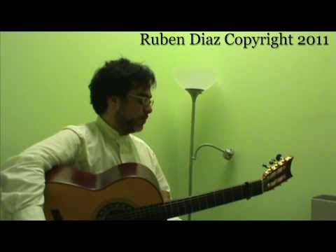 Buleria "Doble Compas" 1 (123 bpm / Interactive) Ruben Diaz flamencoguitarlessons.eu