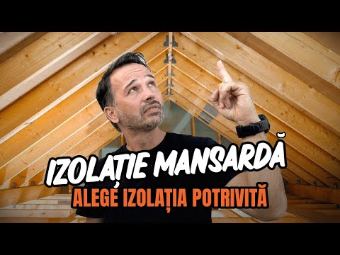 Ce materiale să alegi pentru a termoizola o mansardă locuibilă?