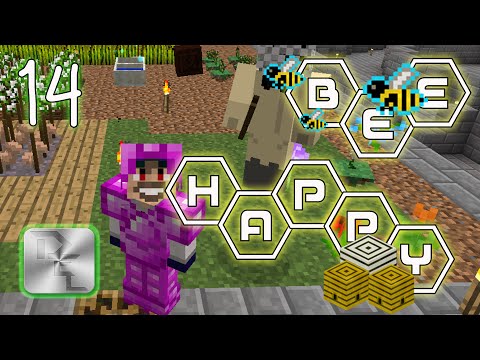 Minecraft Mod Pack Bee Happy - Episode 14 - Vazbee and Yellorium