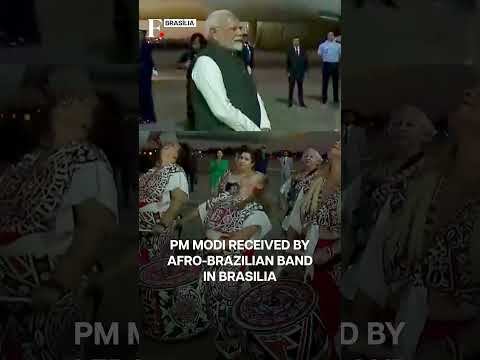 PM Modi Gets Rousing Welcome in Brasilia after BRICS | Subscribe to Firstpost | N18G