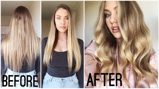 3 MONTH HAIR TRANSFORMATION - How I Grew My Hair