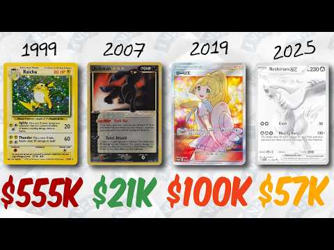 The Most Expensive Pokémon Card From Every Year