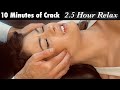 BONE CRUNCH COMPILATION ASMR RELAX Extended Chiropractic CRACKING Tapping Gurgles For Sleep