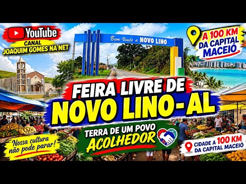 ATUALIZAÇÃO DO CANA / FEIRA LIVRE DE NOVO LINO -AL  / CIDADE DO ACOLHIMENTO / E CULTURA POPULAR 