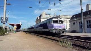 preview picture of video 'La CC72163 du Corail 4264 entre en gare de Toul à 16h56 le 18/08/2011'