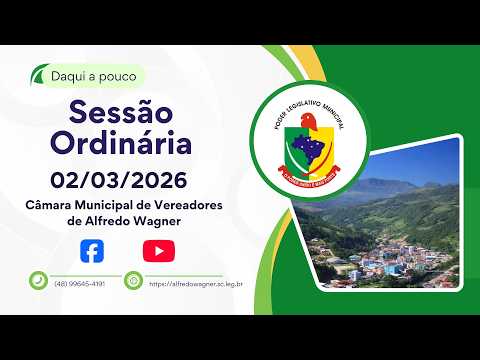 Sessão Ordinária do dia 02/03/2026