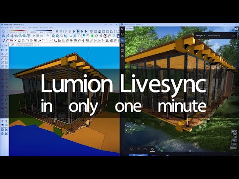 how to link Sketchup to Lumion / 2025 in one minute