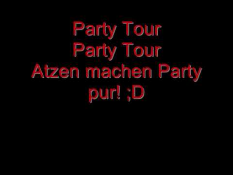 Atzen Musik : Manny Marc & Techno Crew - Party Tour (with Lyrics)