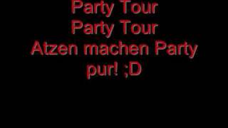 Atzen Musik : Manny Marc & Techno Crew - Party Tour (with Lyrics)