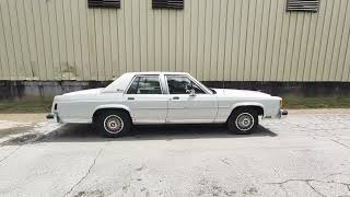 1985 Ford LTD Crown Victoria Sedan Walk Around and Drive Away
