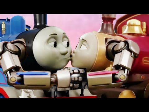 Thomas and the Magic Railroad but it's ruined by AI 