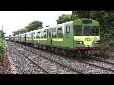 8510 and 8300 Class Dart Trains - Sandymount, Dublin