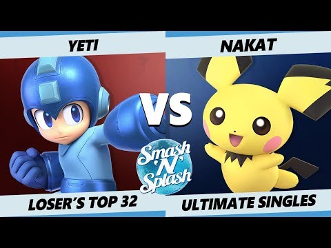 SNS5 SSBU - dB | Yeti (Mega Man) Vs. Mazer | NAKAT (Pichu) Smash Ultimate Losers Top 32