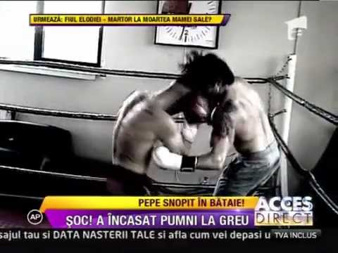 Pepe vs. Alexandru "The Bomber" Nita (Antrenament)