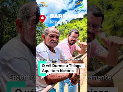 Barragem de Itagibá na limpeza #viral