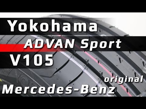 Yokohama ADVAN Sport V105 /// обзор
