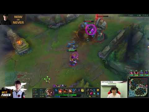Corki mid // Faker Corki vs Kassadin // Faker Stream Path 8.4