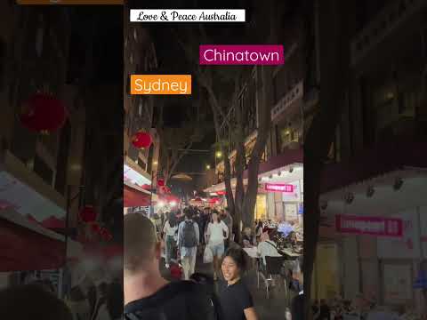 Chinatown Night Market Sydney Australia 10.03.2023| Chợ đêm Chinatown ở Úc| Tourist #shorts