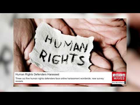 Three out five human rights defenders face online harassment worldwide, new survey reveals