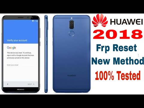 Huawei 2018 Android 7.1/8.0 Frp Unlock | Bypass Google Account  100% New Method