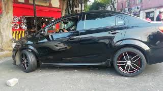 CHEVROLET SONIC RIN 17 LLANTAS 225-45-17 DUNLOP