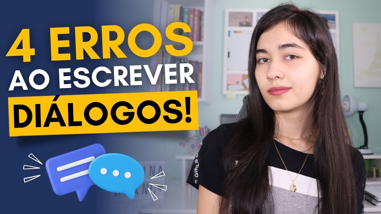 4 ERROS que escritores cometem nos DIÁLOGOS | Marina Blanc