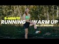 5 Min. Running Warm Up | All Standing - No Talking | Mobility & Dynamic Stretches | Prevent Injury