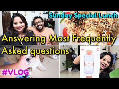 Sunday Special Lunch Vlog | The Most Asked Questions On My Channel | Great Indian EXCHANGE Offer