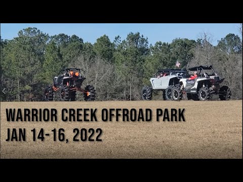 Warrior Creek Offroad Park ATV/UTV - 01.14-16.2022
