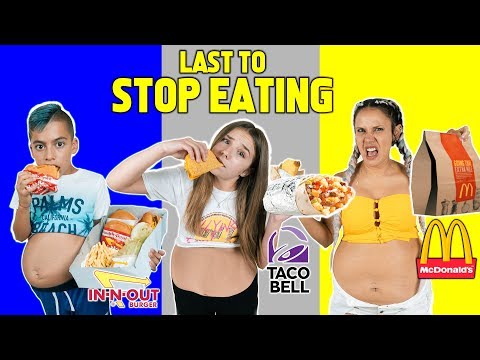 LAST To STOP EATING FAST FOOD Wins $10,000 Challenge! *BAD IDEA* | The Royalty Family