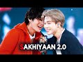 BTS  Sakhiyan2.0 | VMIN | Akshay Kumar | BellBottom | BANGTAN BTS| HINDI SONG MIX | fmv | Bollywood