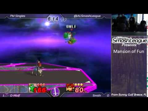 Smash(ed) at the McMansion 5 - Dinowulf (Yoshi) vs. Smith (Roy) - Project M