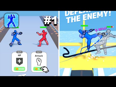 Draw Action: Freestyle Fight - Hyper Hybrid Casual - Gameplay Walkthrough (iOS & Android) - YouTube