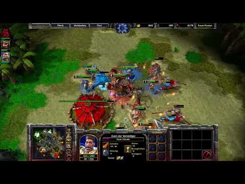 Warcraft 3 Reforged 1vs1 Human vs Orc [Deutsch/German] Full WC3 Gameplay