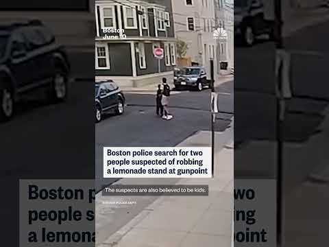 Lemonade stand robbed at gunpoint in Boston