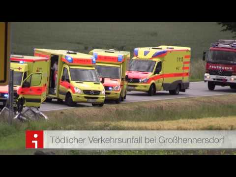 Tödlicher Verkehrsunfall bei Großhennersdorf