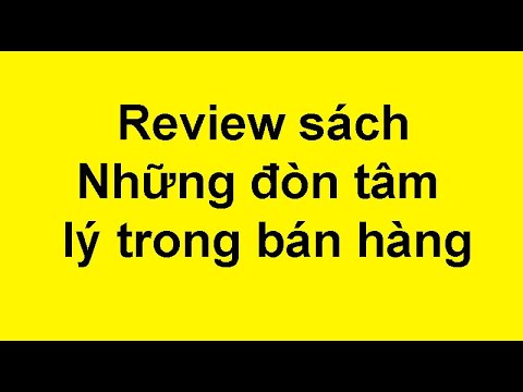 Review sách những đòn tâm lý trong bán hàng - Duy anh web