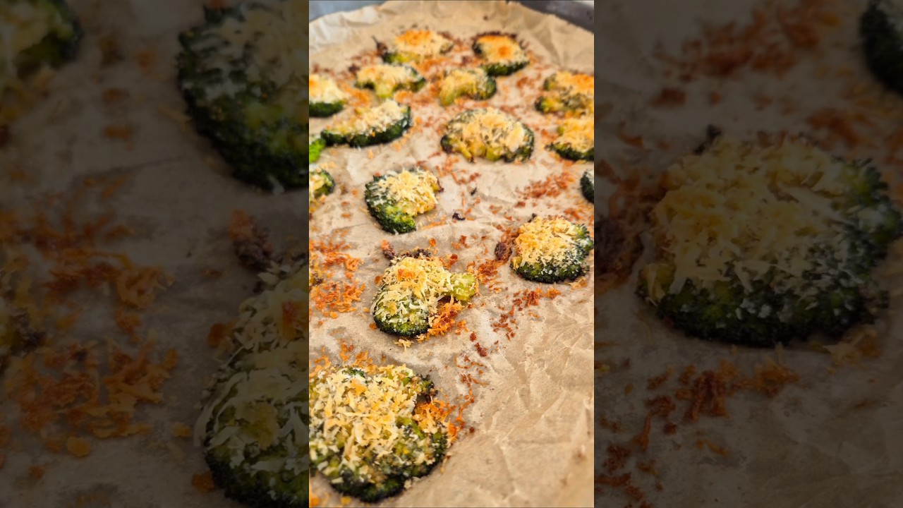 YouTube-Video: Knuspriger Smashed Brokkoli mit Parmesan