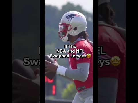 If The NBA and NFL Swapper Jerseys🤩 #shorts #subscribe #viral