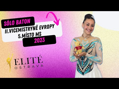 ELITÉ OSTRAVA - Zuzana Tydlačková - sólo baton senior 2023