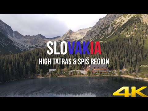 Slovakia Vysoké Tatry and Spiš | 4K Drone Video