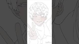 緋八マナ #イラスト #イラストメイキング #にじさんじ