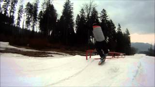 preview picture of video 'Snowpark Červená Voda - just for fun!'