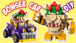 Super Mario Build Your Own DIY Bowser's Muscle Car To Marry Princess Peaches
