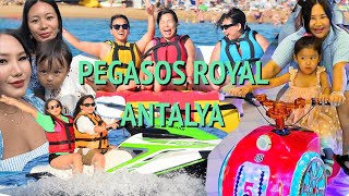 ANTALYA TURKEY PART 3 | PEGASOS ROYAL HOTEL | DENA VLOG