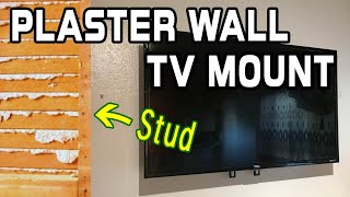 How to Mount TV on Plaster Lath Wall? Magnetic Stud Finder for Plaster Walls